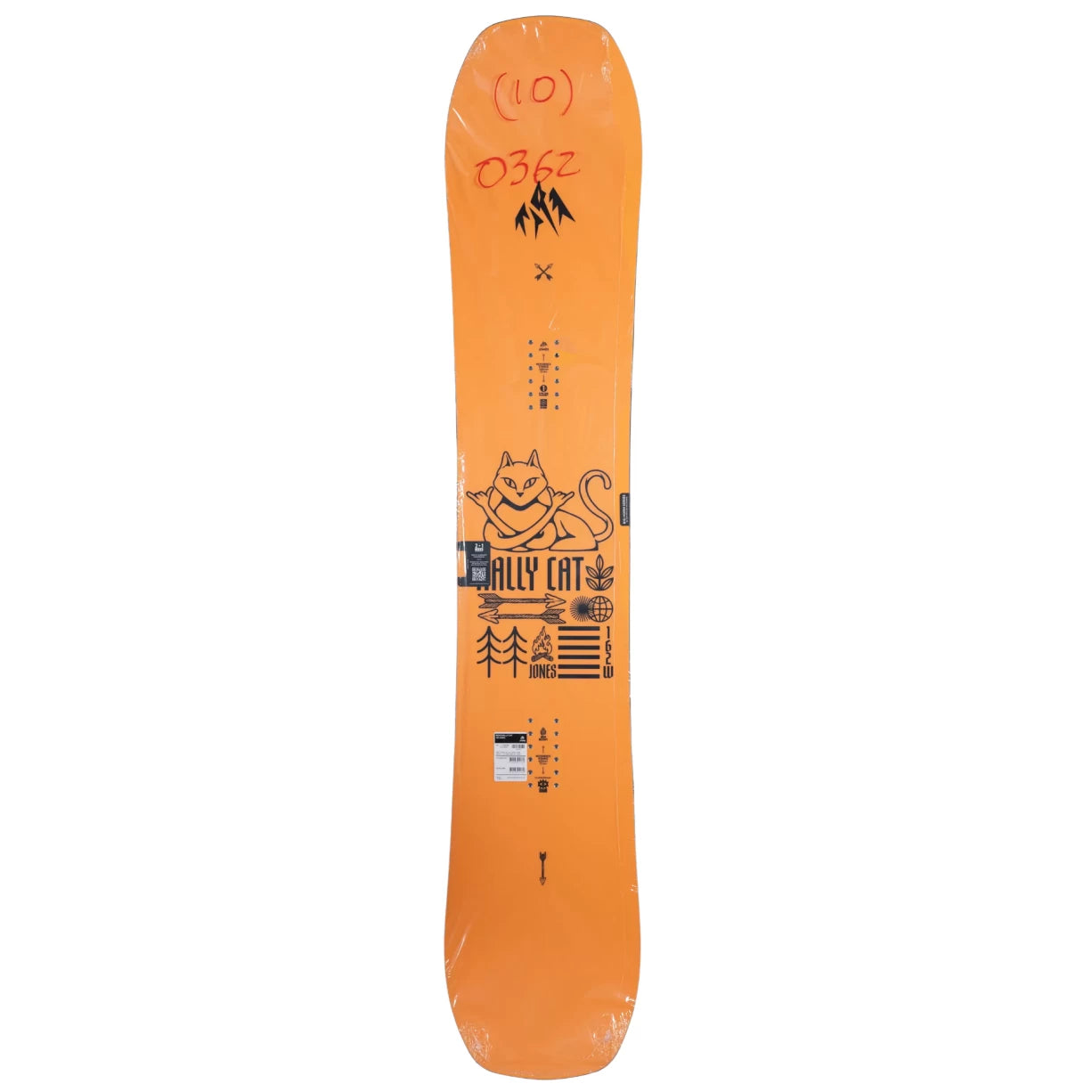 Jones Rally Cat Snowboard 2025 - 162cm Wide - Men's – Jones Reup