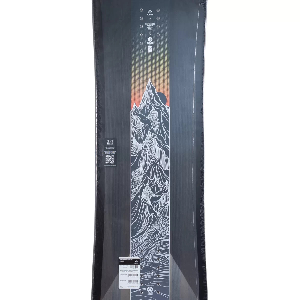 Jones Frontier Snowboard 2025 - 158cm Wide - Men's – Jones Reup